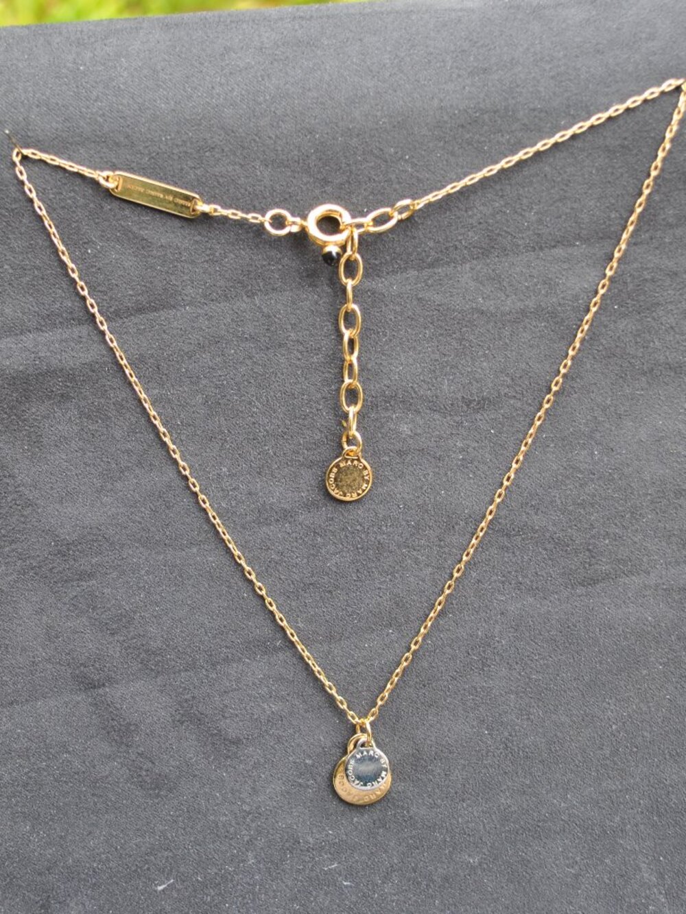 Marc by Marc Jacobs coin pendant necklace